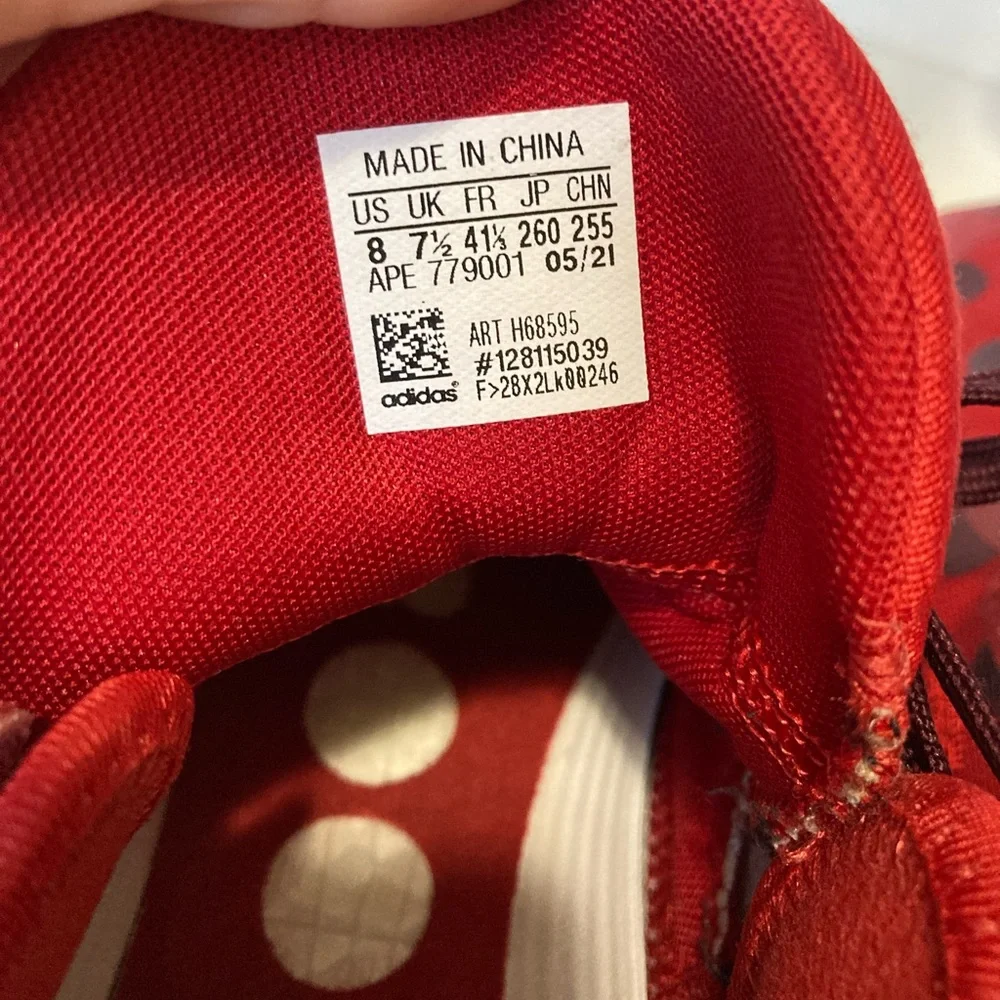 Adidas Harden Vol. 5 Futurenatural Basketball Shoes Red H68595 Men's 8